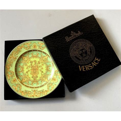 piatto versace ikarus floralia bamb orchi 18 cm|Luxury and Designer Plates & Dinnerware Sets .